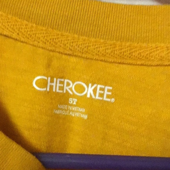 CHEROKEE boys size 5T graphic Long sleeve shirt - Picture 6 of 10